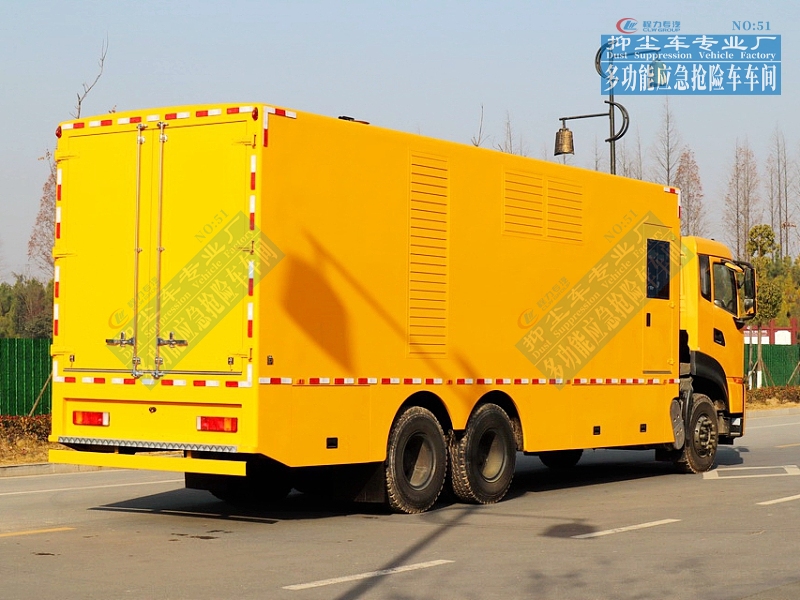 東風天龍后雙橋發電車500-800kW